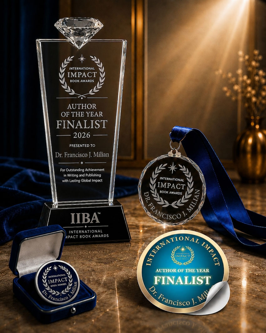 Reconocimiento International Impact Book Awards - Dr. Francisco J. Milian, finalista a Autor del Año 2026